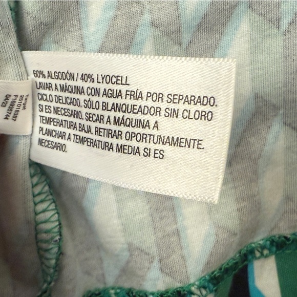 Diane Von Furstenberg X Target Womens Midi Arrow Geo Green Wrap Dress SMALL  DVF - Picture 6 of 9